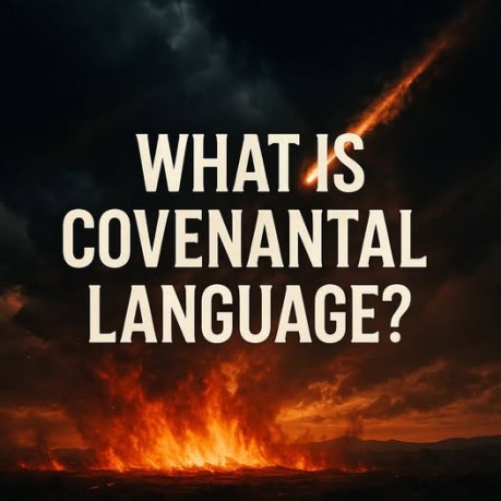 poster Covenant - WHAT IS COVENANTAL LANGUAGE?
