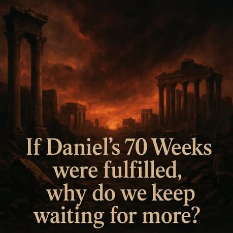 poster Generation - If Daniel's 70 weeks were fulfilled, as Jesus confirmed in Luke 21:22, These are the days of vengeance, so that all things which have been written will be fulfilled (NASB), then there's no biblical reason to keep waiting. The prophecy had a clear time limit, and Jesus tied its fulfillment to that generation (Matthew 24:34). Waiting for more means ignoring what has already been completed.