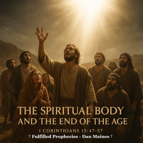 poster The Spiritual Body and the End of the Age