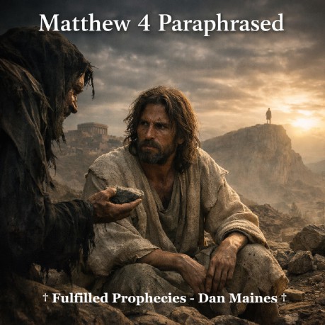 poster Matthew 4 Paraphrased