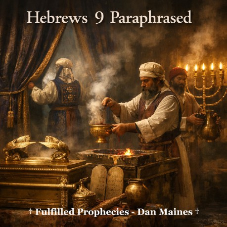 poster Hebrews 9 Paraphrased