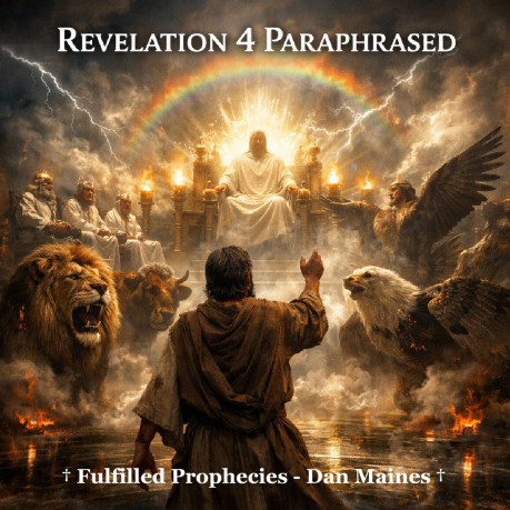 poster Revelation 4 Paraphrased