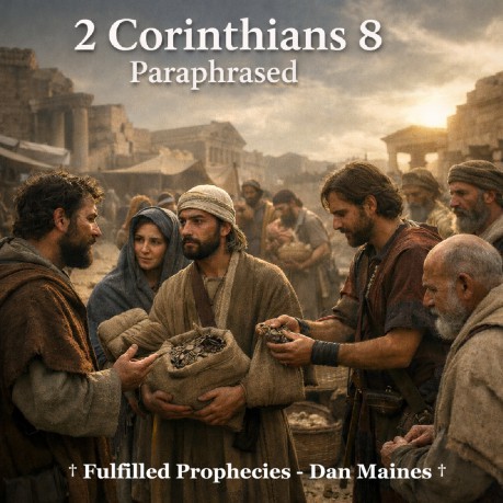 poster 2 Corinthians 8 Paraphrased