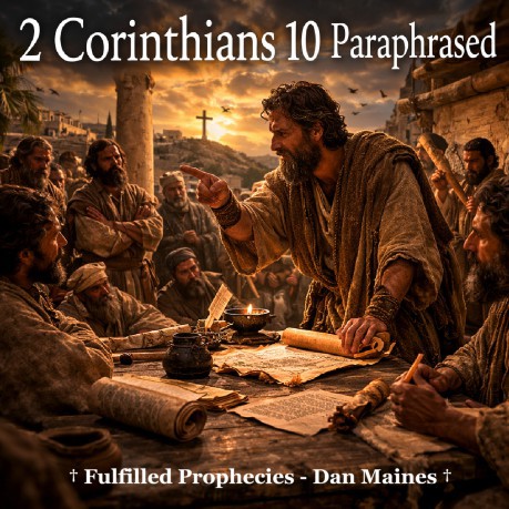 poster 2 Corinthians 10 Paraphrased