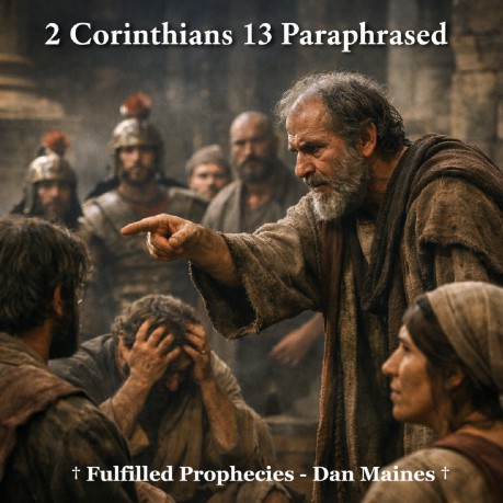 poster 2 Corinthians 13 Paraphrased