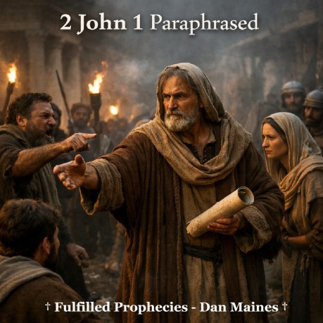 poster    2 John 1 Paraphrased