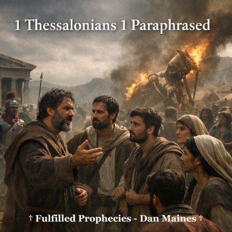 poster 1 Thessalonians 1 Paraphrased