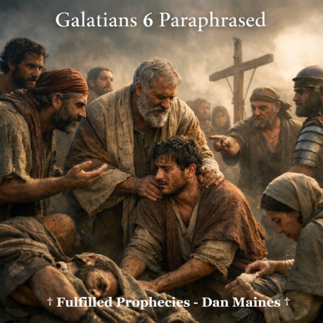 poster Galatians 6 Paraphrased