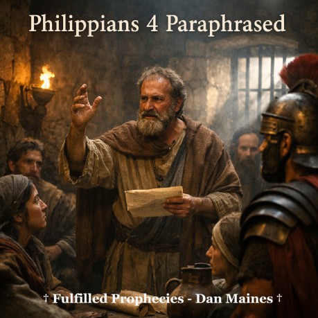 poster Philippians 4 Paraphrased