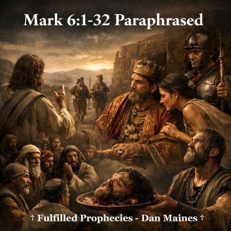 poster Mark 6:1-32 Paraphrased