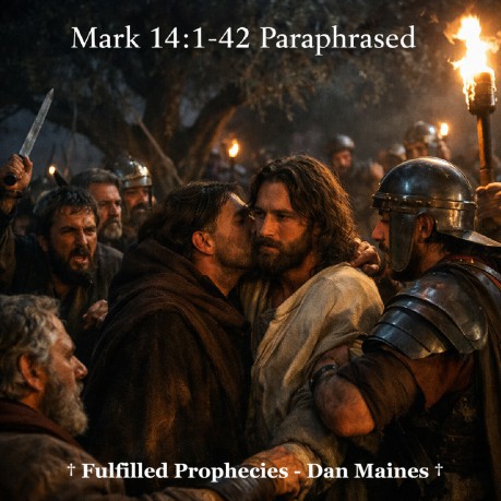 poster Mark 14:1-42 Paraphrased