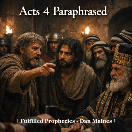 poster Acts 4 Paraphrased