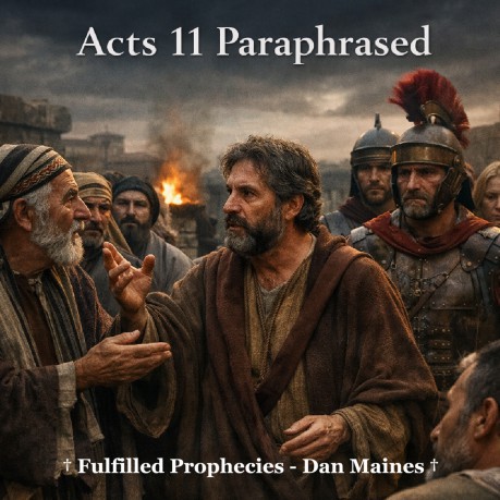 poster Acts 11 Paraphrased
