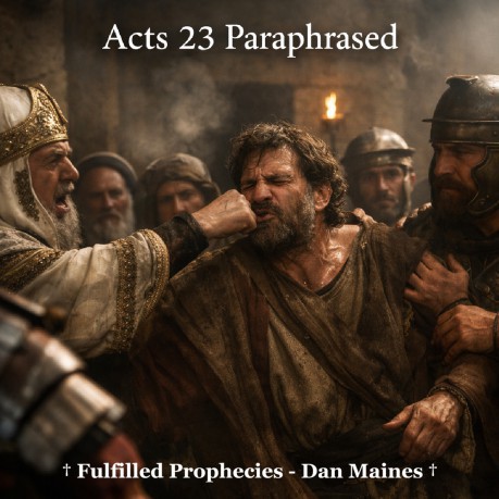 poster Acts 23 Paraphrased