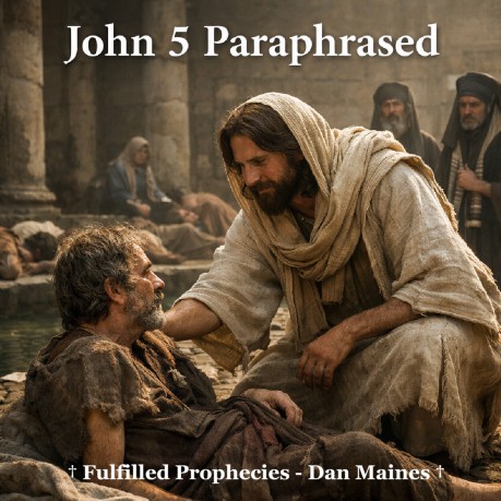 poster John 5 Paraphrased