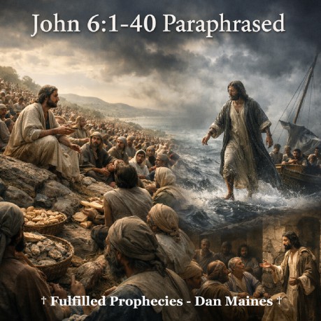 poster    John 6:1-40 Paraphrased