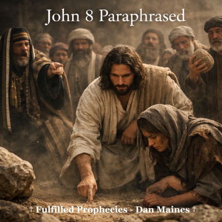 poster John 8 Paraphrased