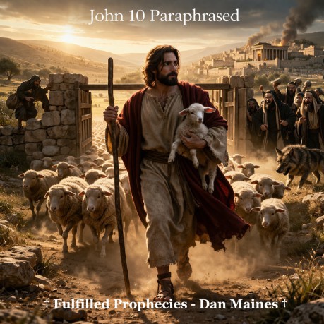 poster    John 10 Paraphrased