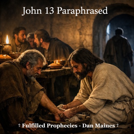 poster    John 13 Paraphrased