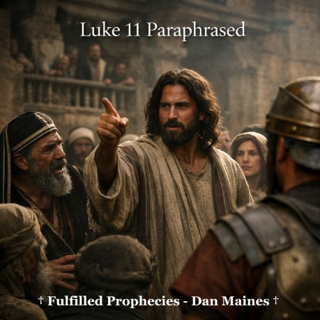 poster Luke 11 Paraphrased