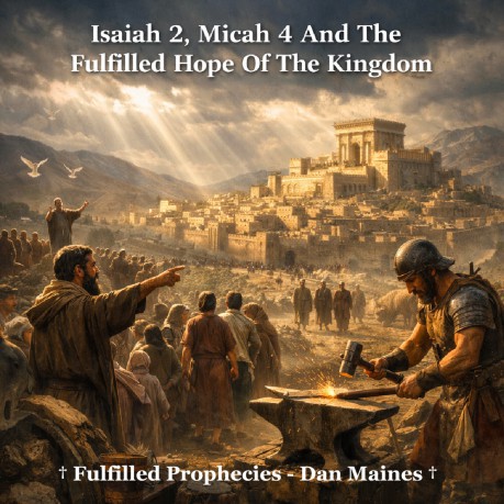 poster Isaiah 2, Micah 4 And The Fulfilled Hope Of The Kingdom