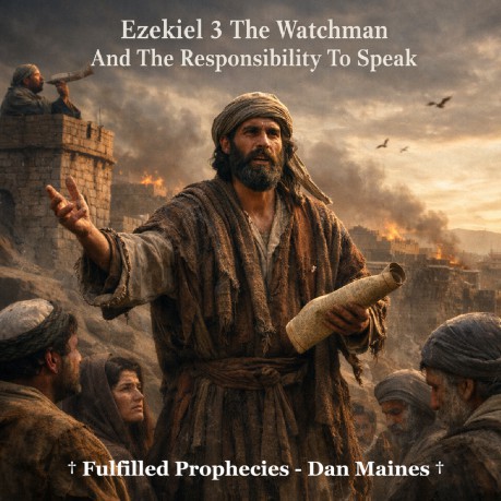 poster    Ezekiel 3 The Watchman And The Responsibility To Speak