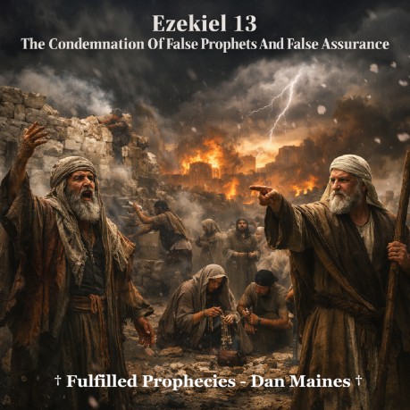 poster Ezekiel 13 The Condemnation Of False Prophets And False Assurance