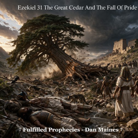 poster    Ezekiel 31 The Great Cedar And The Fall Of Pride