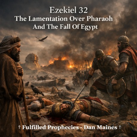 poster Ezekiel 32 The Lamentation Over Pharaoh And The Fall Of Egypt