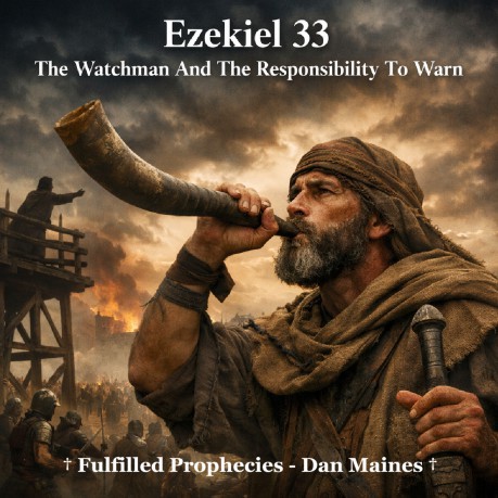poster Ezekiel 33 The Watchman And The Responsibility To Warn