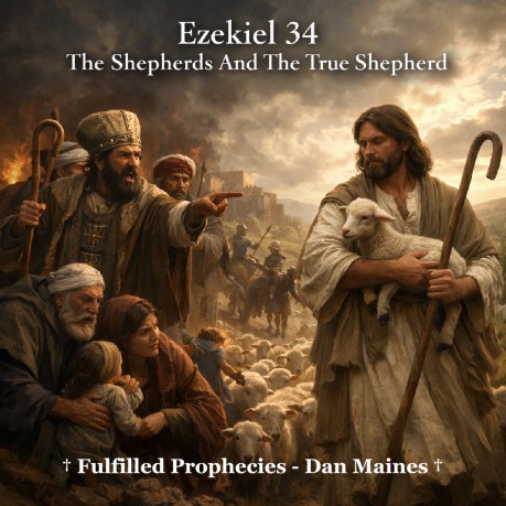 poster Ezekiel 34 The Shepherds And The True Shepherd