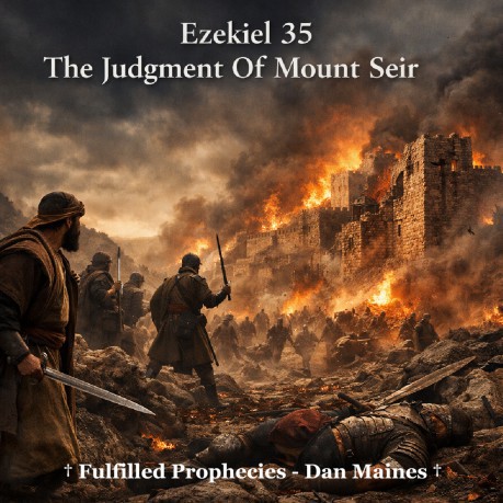 poster Ezekiel 35 The Judgment Of Mount Seir