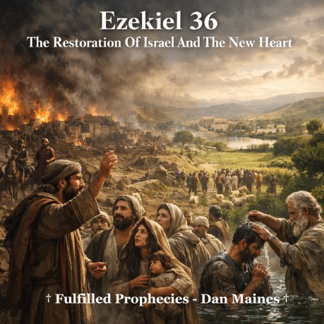 poster Ezekiel 36 The Restoration Of Israel And The New Heart