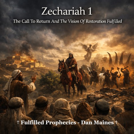 poster Zechariah 1 The Call To Return And The Vision Of Restoration Fulfilled