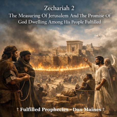 poster Zechariah 2 The Measuring Of Jerusalem And The Promise Of God Dwelling Among His People Fulfilled