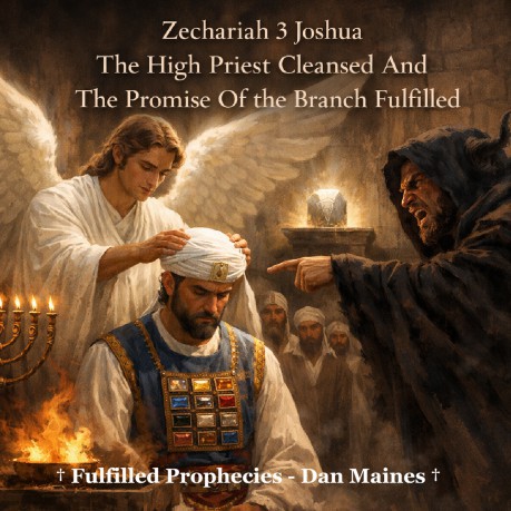 poster Zechariah 3 Joshua The High Priest Cleansed And The Promise Of The Branch Fulfilled