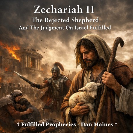 poster    Zechariah 11 The Rejected Shepherd And The Judgment On Israel Fulfilled