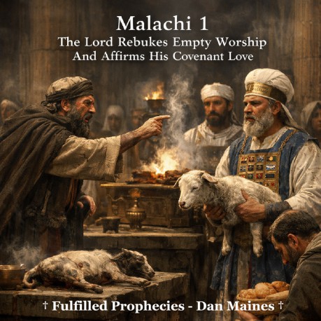 poster Malachi 1 The Lord Rebukes Empty Worship And Affirms His Covenant Love