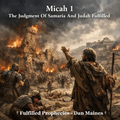 poster Micah 1 The Judgment Of Samaria And Judah Fulfilled