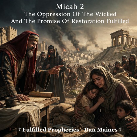poster    Micah 2 The Oppression Of The Wicked And The Promise Of Restoration Fulfilled