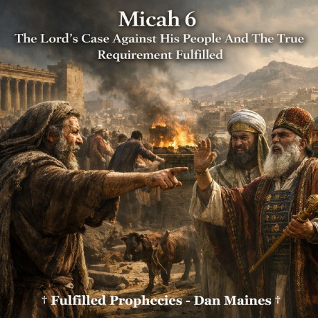 poster Micah 6 The Lord's Case Against His People And The True Requirement Fulfilled