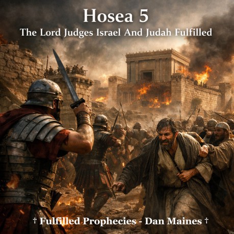 poster Hosea 5 The Lord Judges Israel And Judah Fulfilled