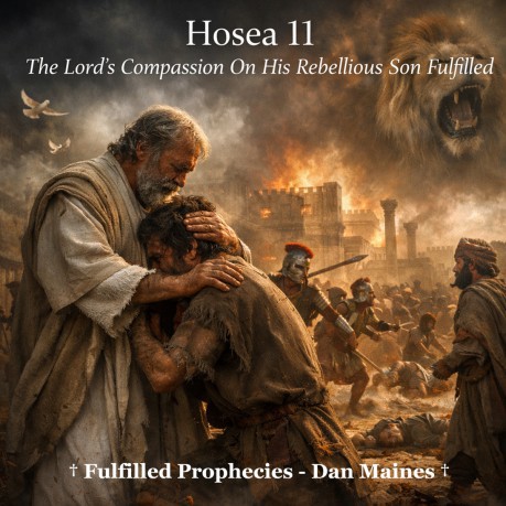 poster Hosea 11 The Lord's Compassion On His Rebellious Son Fulfilled