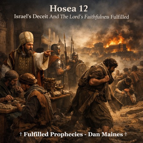 poster Hosea 12 Israel's Deceit And The Lord's Faithfulness Fulfilled