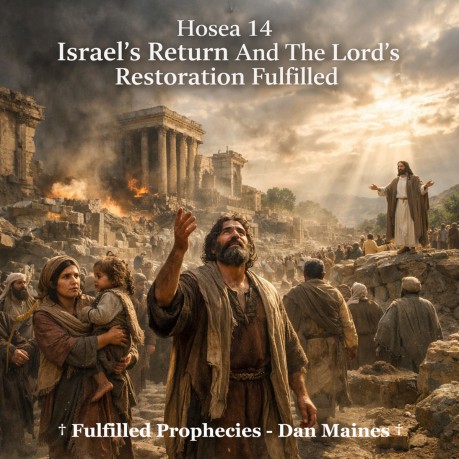 poster Hosea 14 Israel's Return And The Lord's Restoration Fulfilled