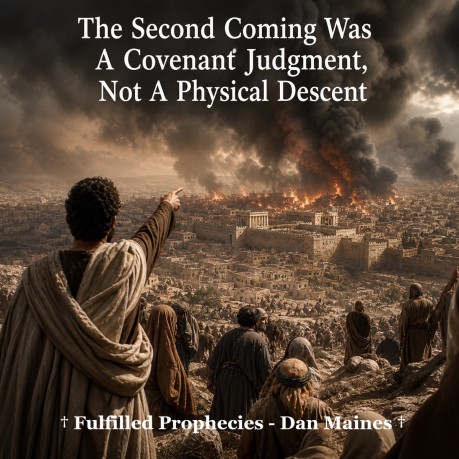 poster The Second Coming Was A Covenant Judgment, Not A Physical Descent