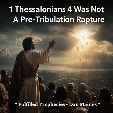 poster 1 Thessalonians 4 Was Not A Pre-Tribulation Rapture