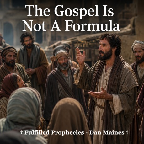 poster The Gospel Is Not A Formula