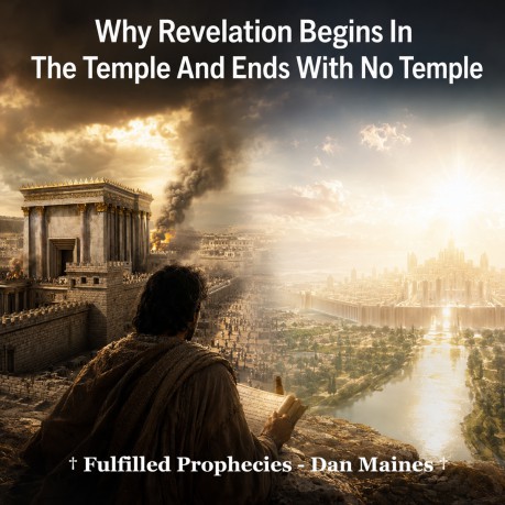 poster Why Revelation Begins In The Temple And Ends With No Temple
