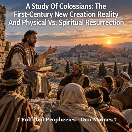 poster A Study Of Colossians: The First-Century New Creation Reality And Physical Vs. Spiritual Resurrection
